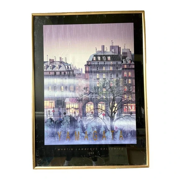 Hiro Yamagata Raindrops Signed Limited Edition Print Martin